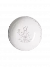 Alv deep plate Hvit/grå 15 cm