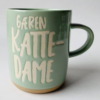 Trend design krus "Gæren kattedame"