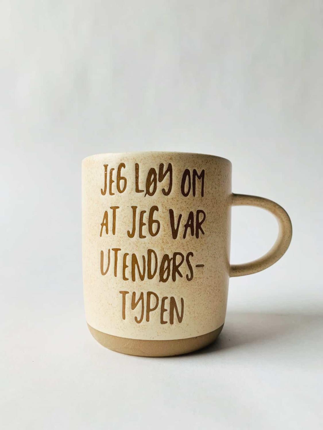 Trend krus "jeg løy om at jeg var utendørstypen"