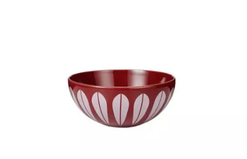 Lotus bowl small red