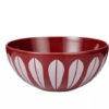 Lotus bowl medium red