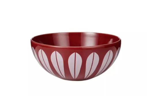 Lotus bowl medium red