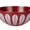 Lotus bowl large red