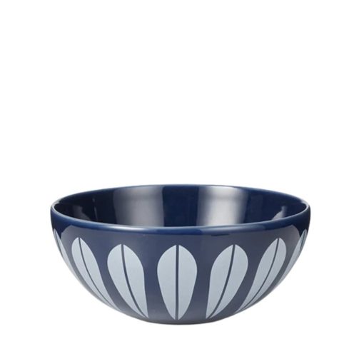 Lotus bowl dark blue large