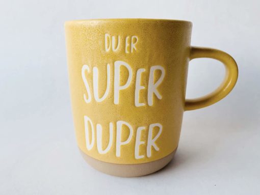 Trend design krus "Du er super duper"