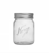 Norgesglasset krukke med skrukork 0,7 ltr
