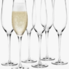 Holmegaard cabernet champagneglass 29cl  6pkn