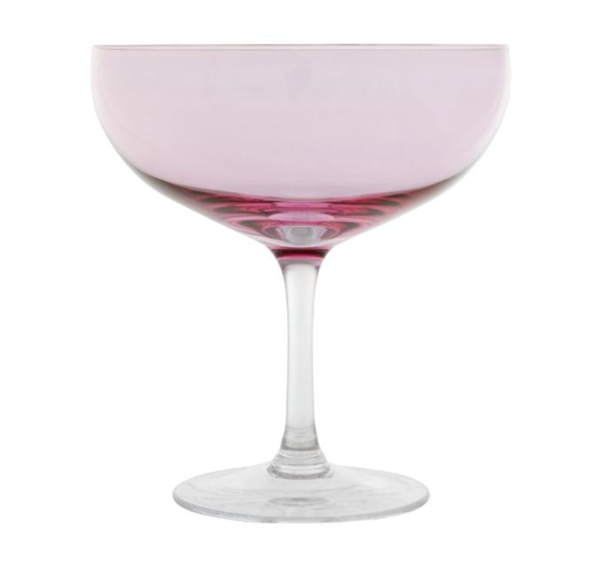 Happy Champagneglass rosa 28cl