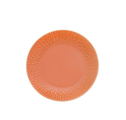 Confetti dessert plate 21cm apricot