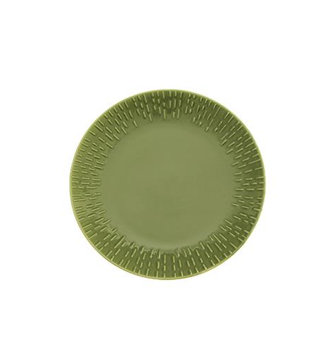 Confetti dessert plate 21cm olive