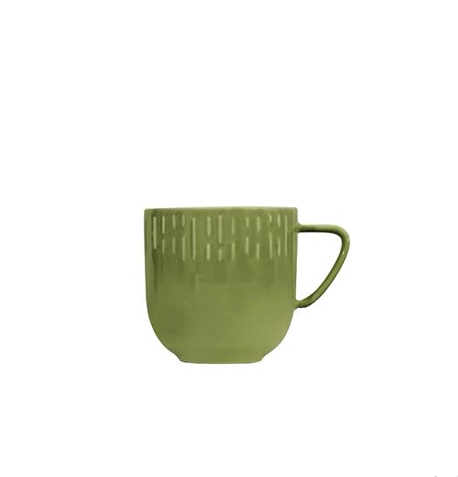 Confetti mug 35cl olive