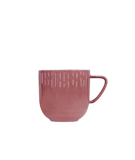 Confetti mug 35cl bordeaux