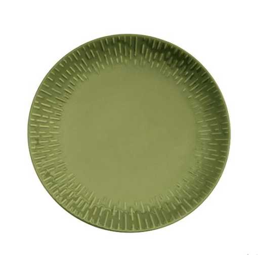 Confetti dinnerplate 27,5cm olive