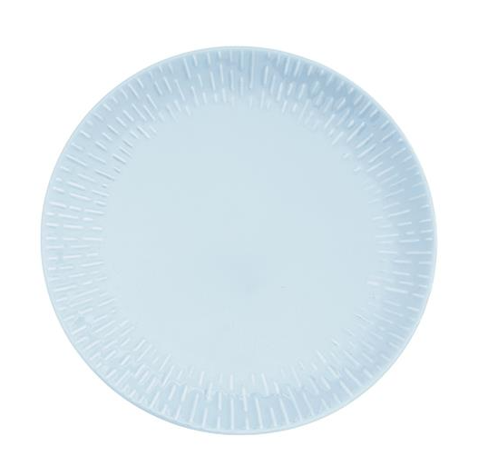 confetti dinnerplate 27,5cm aqua