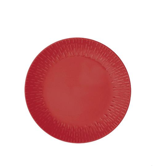 confetti dinnerplate 27,5cm chili