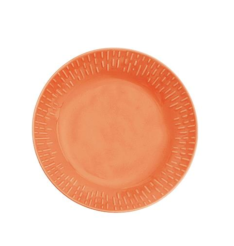 Confetti pastaplate 23cm apricot