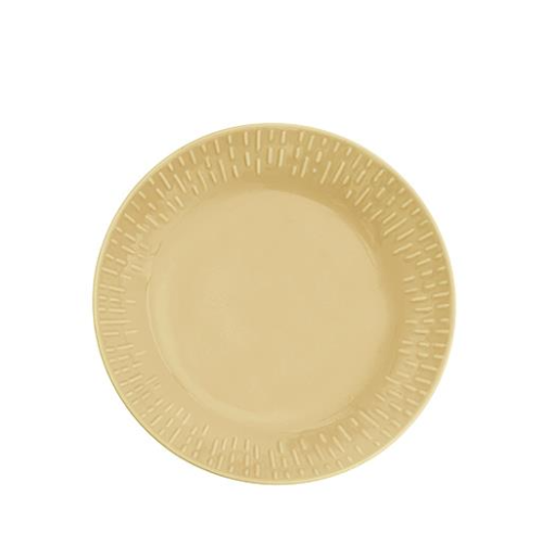 Confetti pastaplate 23cm mustard