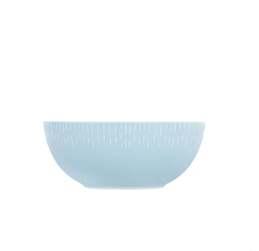 Confetti bowl 23cm aqua