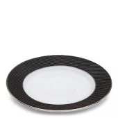 Magnor Lerk kaffeskål Hvit/sort 15 cm