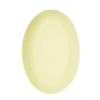 Confetti oval dish 36cm lemon