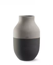 Kahler Omaggio Circulare vase 31cm grå