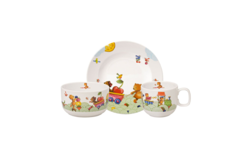 Hungry as a bear 3 delers barnesett i porselen fra Villeroy&Boch