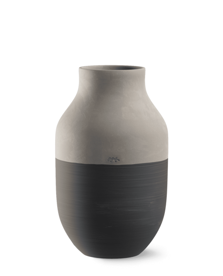 Khaler Omaggio Circulare vase 31cm grå