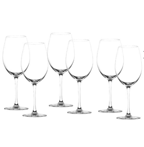 Sontell 6pkn rødvin-hvitvinsglass 47cl