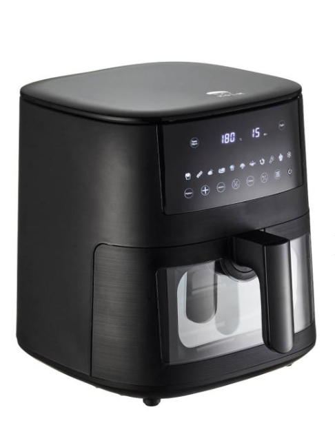 Holm airfryer 6,5 ltr- 1650 watt - touch display