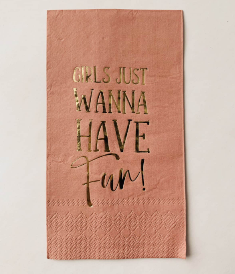 Trend serviett 33x40cm girls just WANNA HAVE fun