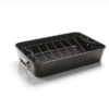 Holm Roasting pan with rack 40x28cm