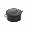 Black copper gryte med lokk 4,5liter