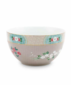 Pip Blushing birds khaki bowl 18 cm