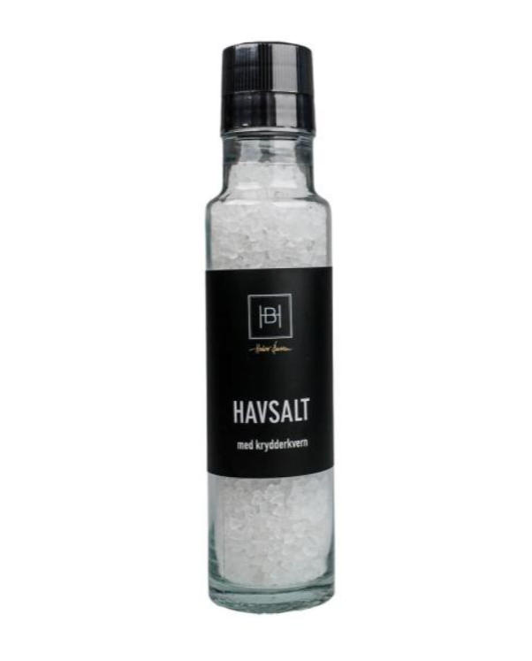 Halvor Bakke havsalt m/krydderkvern