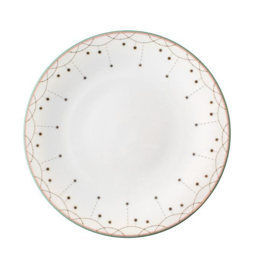 Julemorgen girlander plate 25cm