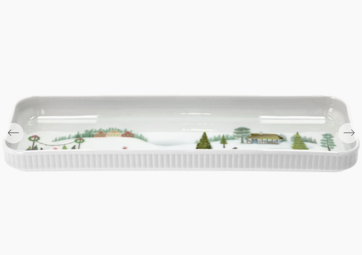 Vinter tapas dish 36x12 cm