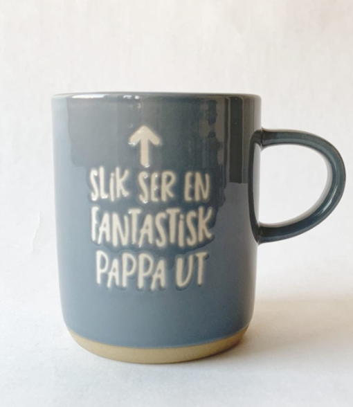 Trend design krus "Slik ser en fantastisk pappa ut"