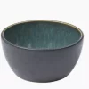 Bitz skål 10cm sort/grønn