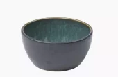 Bitz skål 10cm sort/grønn