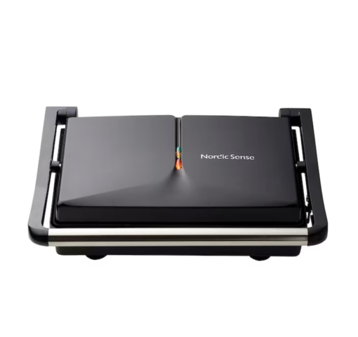 Paninigrill 1000watt svart Nordic Sense