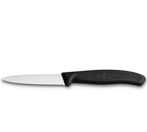 Victorinox grønnsakskniv 8 cm bølget nylon