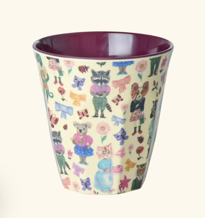 Rice kopp 250 ml Nathalie Lete print