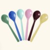 Rice melamin teskjeer 6 pk show your colors