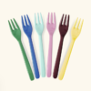 Rice melamin gaffel 6 pk show your colors
