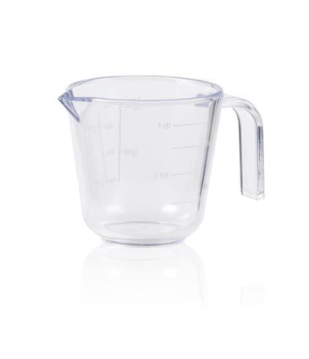 Målekanne 100ml plast