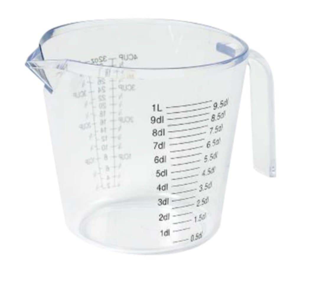 Målekanne 1000ml plast