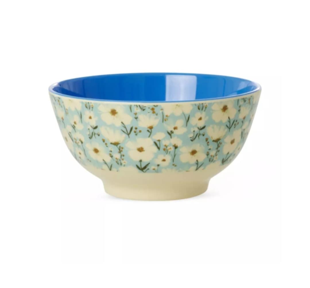 Rice skål 700 ml summer bloom print