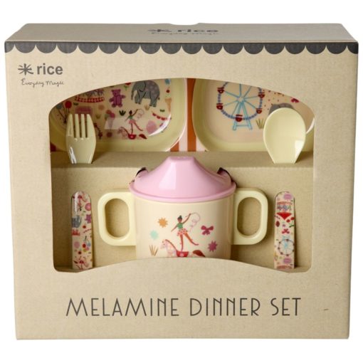 Rice baby dinner set Rosa