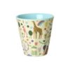 Rise Fun Fair print Mint kopp 250ml