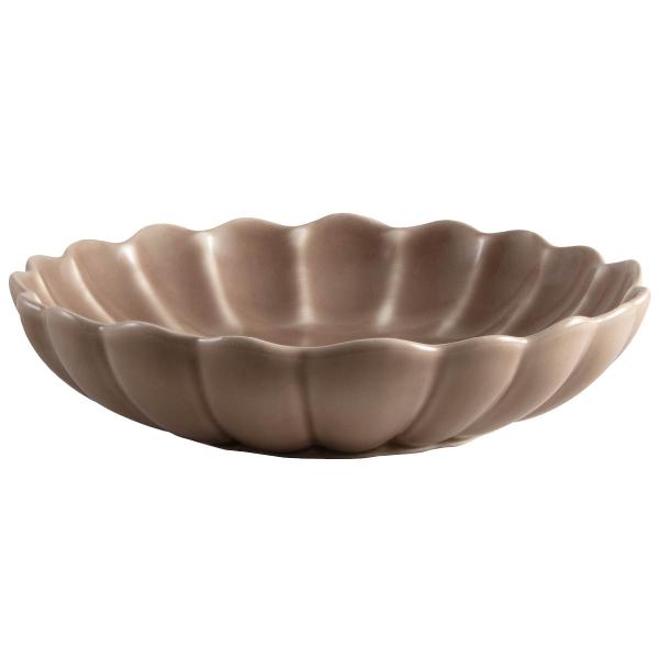 Stjernholm Lotus pastatallerken 21,5 cm brun
